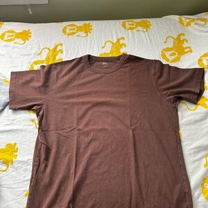 Uniqlo Brown Short Sleeve Tee